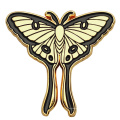 Fabricante Metal Craft Soft Enamel Pins Pins Pins Butterfly Pin Insúdica